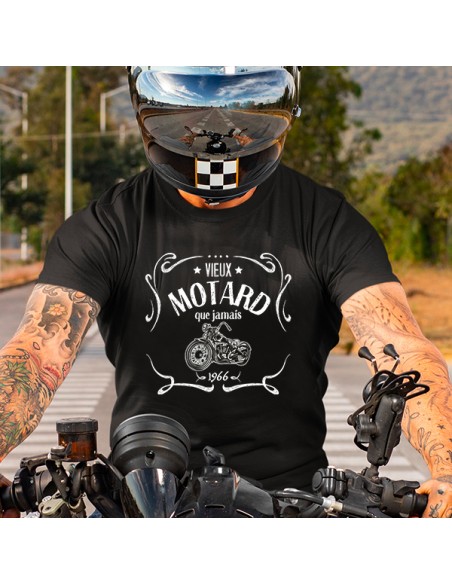 T-shirt Motard Homme Moto Cadeau Motorcycle : : Auto et Moto
