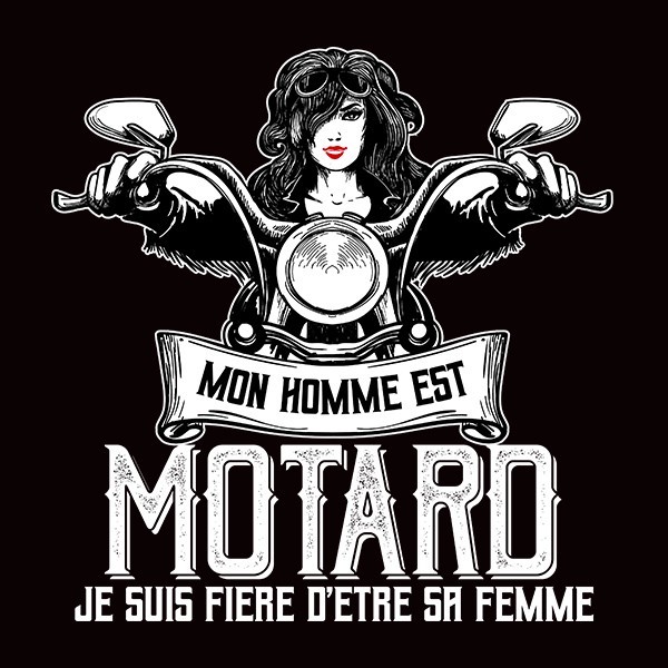 Tee Shirt femme Humour moto