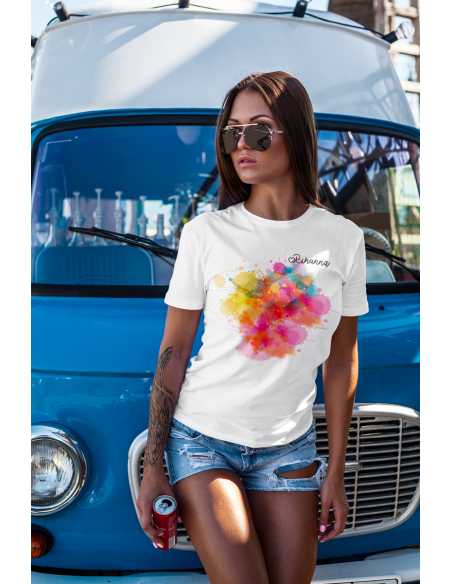 T-shirt personnalisé femme avec photo